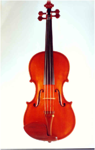 Εικ.7.1. Βιολί διαγωνισμού Cremona, κύρια όψη
